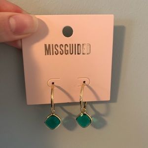 Missguided hoop earrings